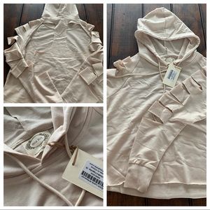 NWT Joyfolie athletic hoodie, size XS
